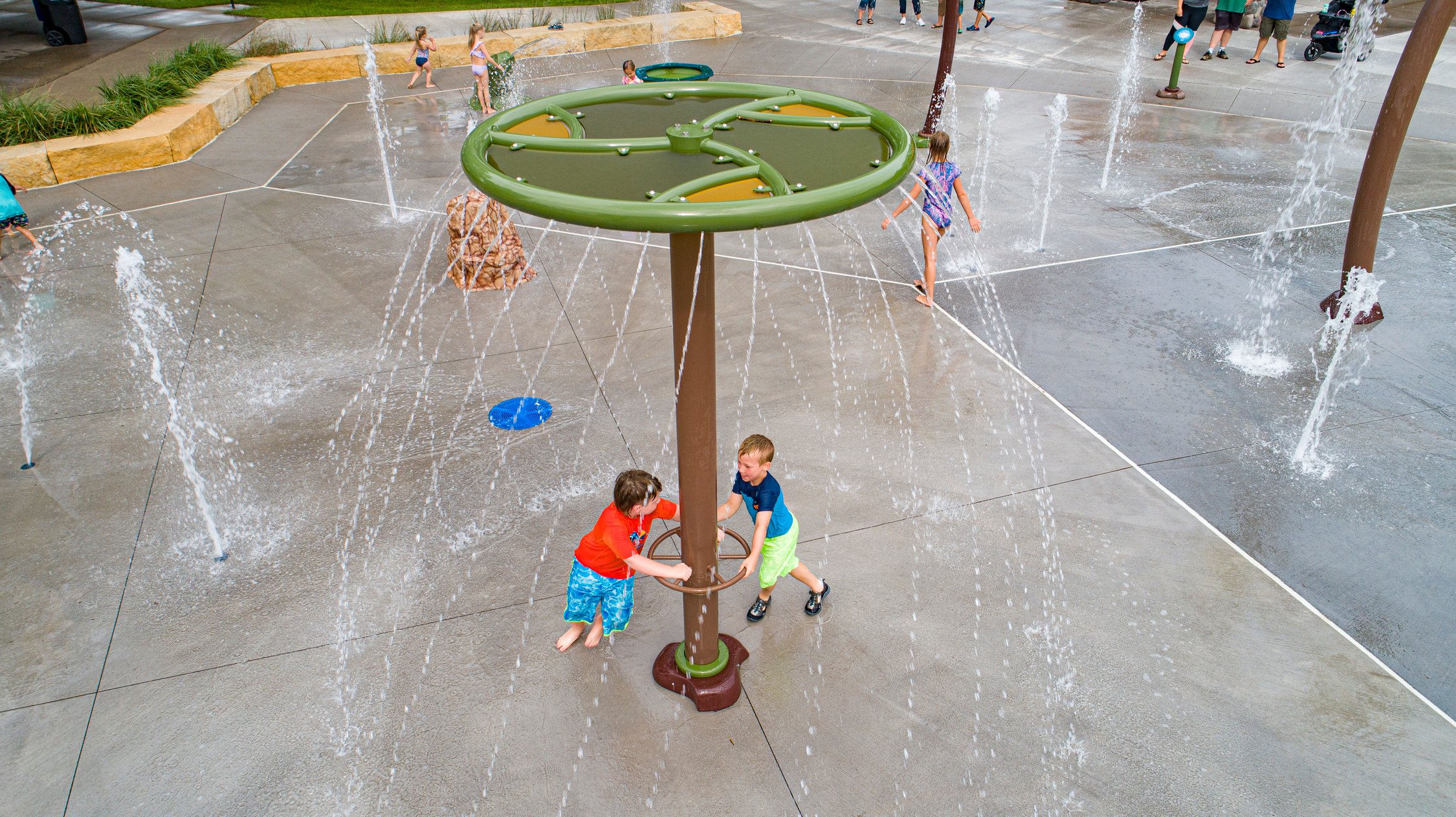 Minneapolis Phelps Park Orono Splash Pad